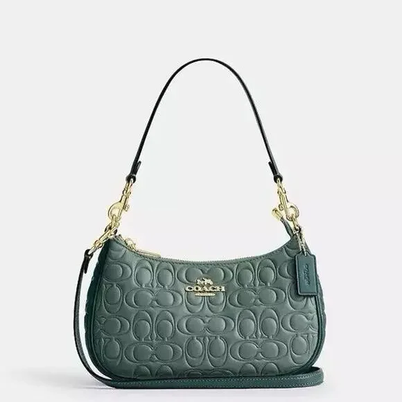 NWT Coach Teri Shoulder Bag In Signature Leather CY674